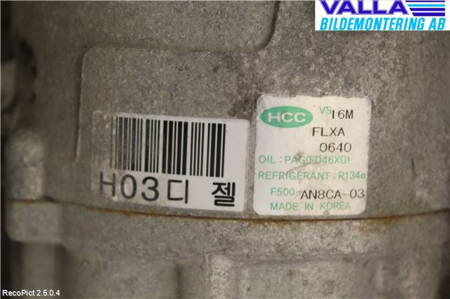 Kia CEED 06-12 Ac Kompressor