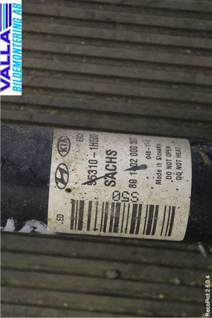 Kia CEED 06-12 Stötdämpare Bak