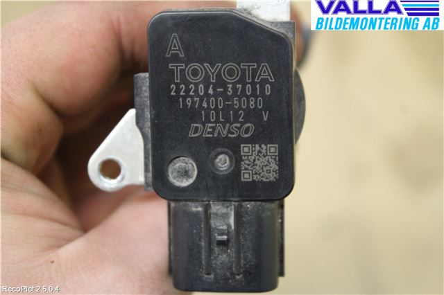 Toyota AURIS 10-12 Injluftmassamätare