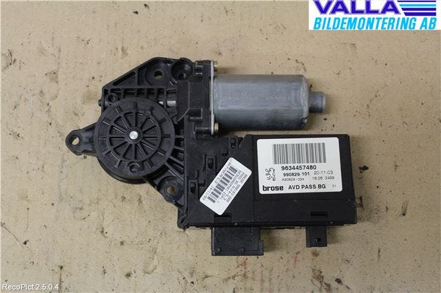 Peugeot 307 01-05 Fönsterhissmotor