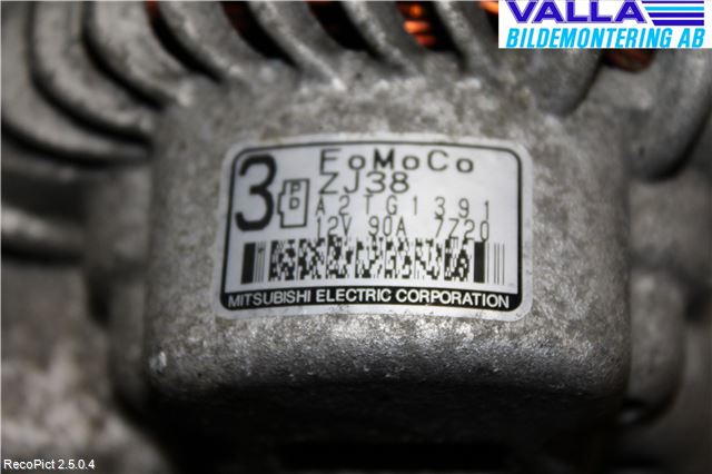 Mazda 2 (DE) 08-15 Generator