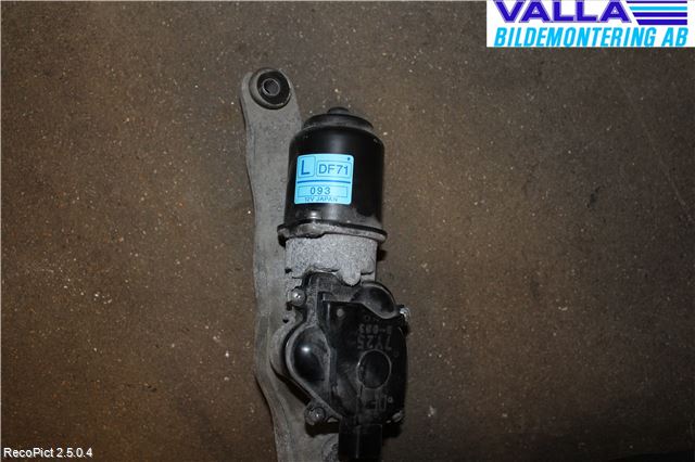 Mazda 2 (DE) 08-15 Torkarmekanism Vindruta