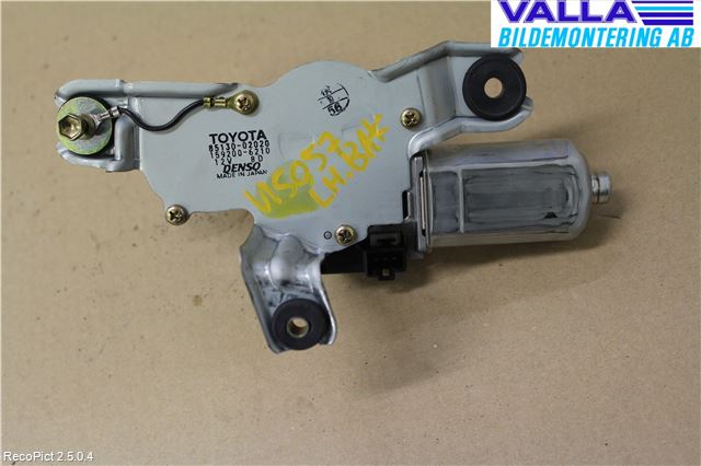 Toyota COROLLA 02-07 Torkarmotor Baklucka