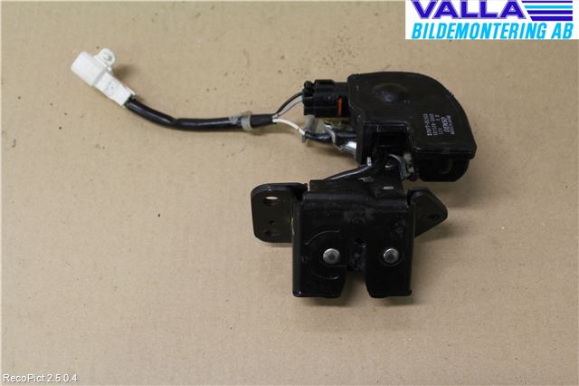 Toyota COROLLA 02-07 Låskista Baklucka