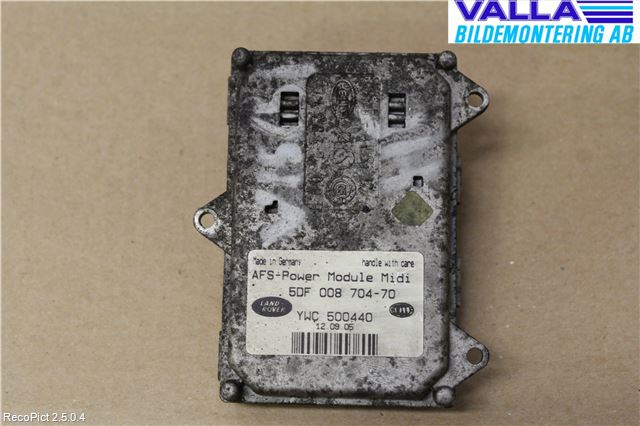 Landrover RANGE ROVER SPORT (L320) 05-09 Styrenhet Strålkastare