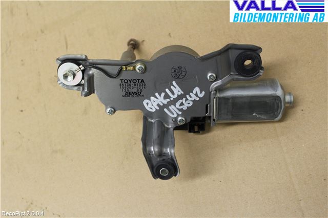 Toyota COROLLA 02-07 Torkarmotor Baklucka