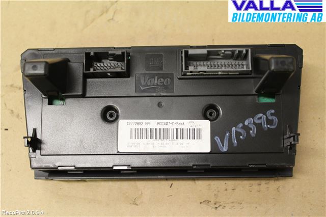 Saab 9-3 VER2/VER3 08-15 Ac Styrenhet Ac Manöveren