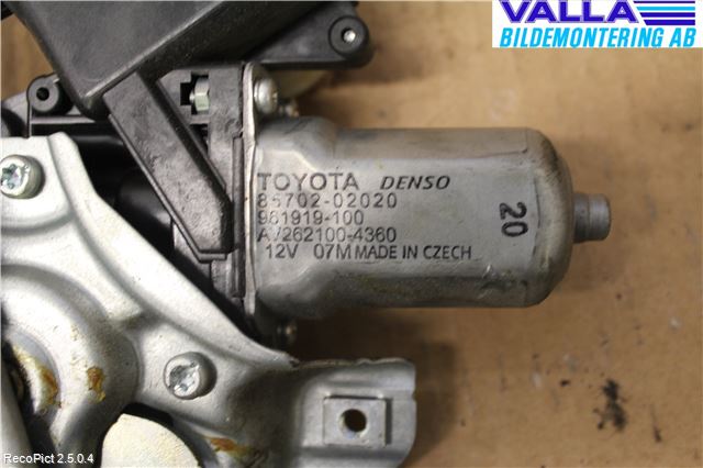 Toyota AVENSIS 09-15 Fönsterhiss El Kompl