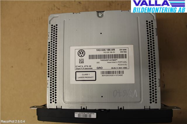 Volkswagen VW AMAROK 2H 10-22 Cd Radio - Multimediapanel