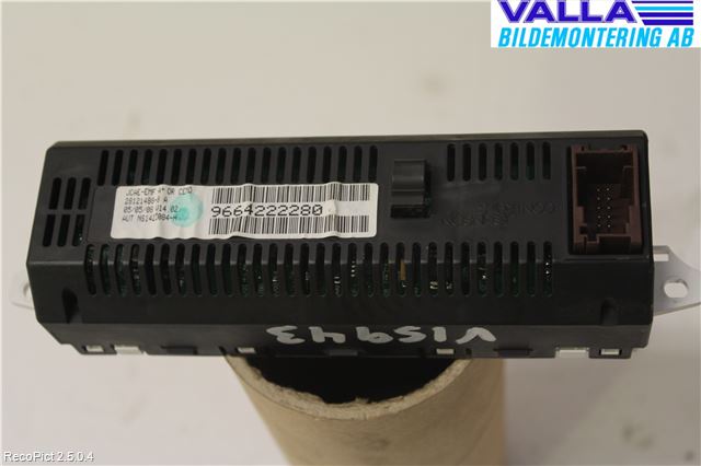 Fiat SCUDO 07-16 Kontrolldisplay