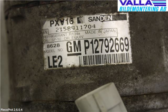 Opel VECTRA C 06-08 Ac Kompressor