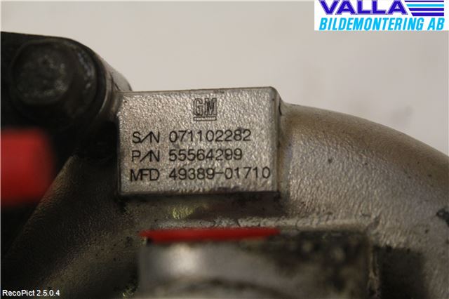 Opel VECTRA C 06-08 Turboaggregat