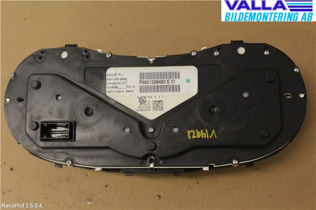 Peugeot 307     01-05 Instrument Komb
