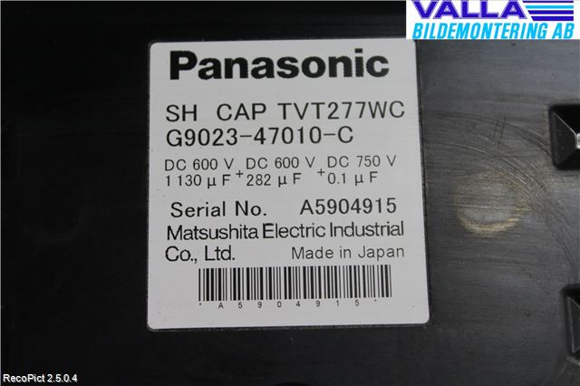 Toyota PRIUS NWH20 04-08 Hybridconverter