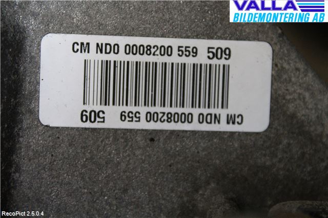 Renault MÉGANE II  06-08 Växellåda Man 6 Vxl