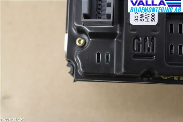 Opel VECTRA C 02-05 Kontrolldisplay