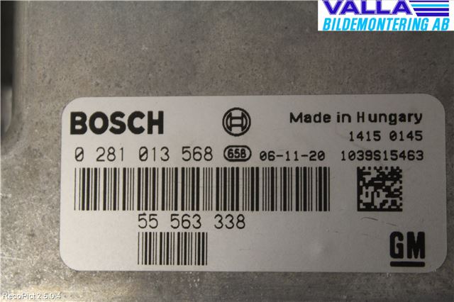 Saab 9-5     06-10 Styrenhet Insprut Bensin