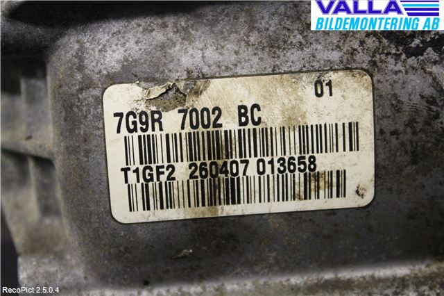 Ford MONDEO 07-15 Växellåda Man 5 Vxl