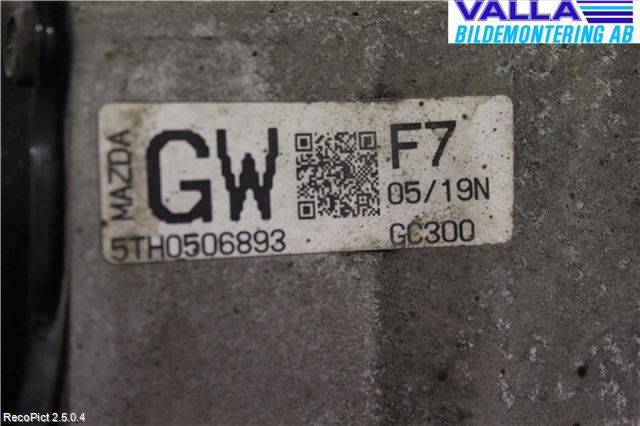 Mazda 5 05-10 Växellåda Man 5 Vxl