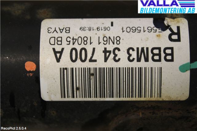 Mazda 3 II 09-13 Fjäderben Fram Höger