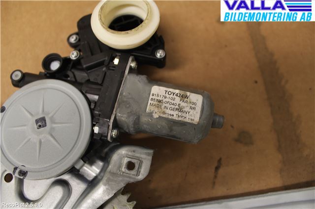 Toyota VERSO 09-18 Fönsterhiss El Kompl
