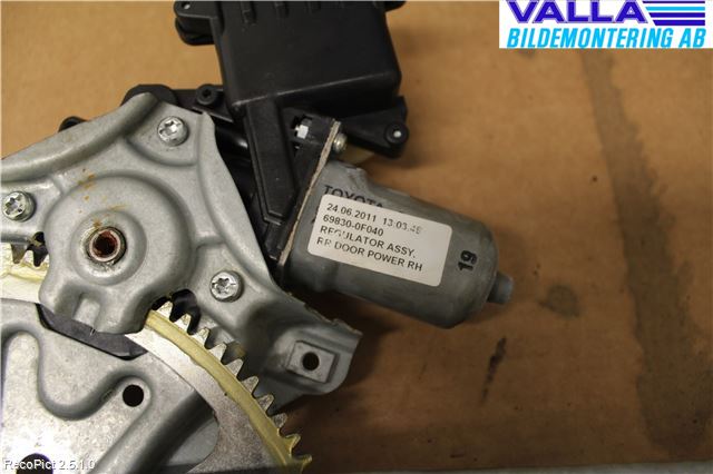 Toyota VERSO 09-18 Fönsterhiss El Kompl