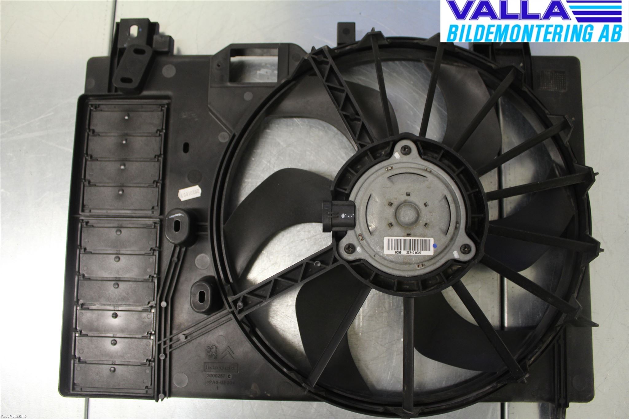 Citroen C5 08-17 Kylfläkt El