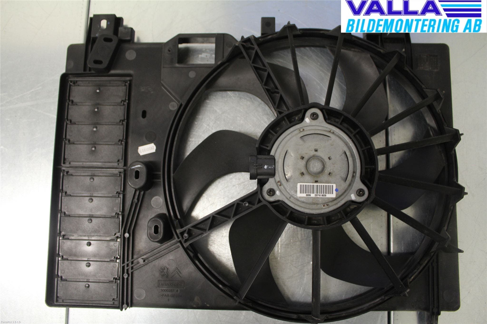 Citroen C5 08-17 Kylfläkt El