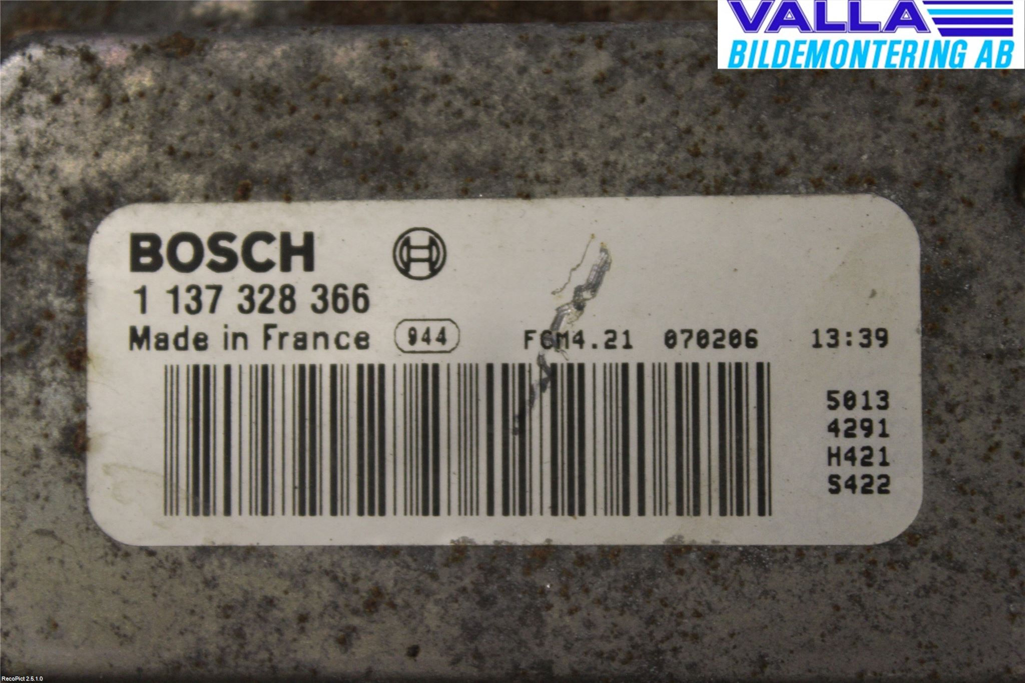 Volvo C30 07-10 Kylfläkt El