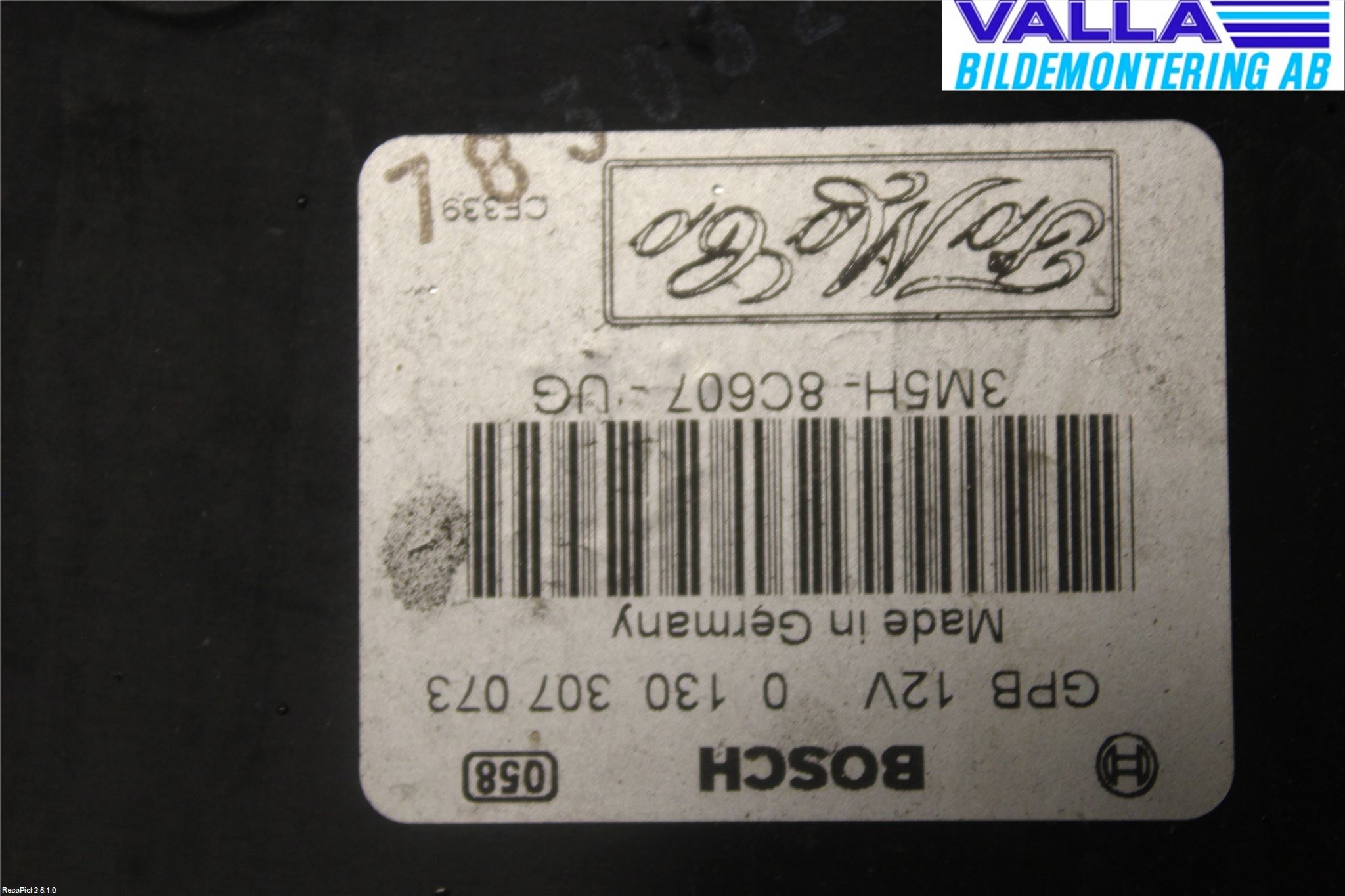 Volvo C30 07-10 Kylfläkt El