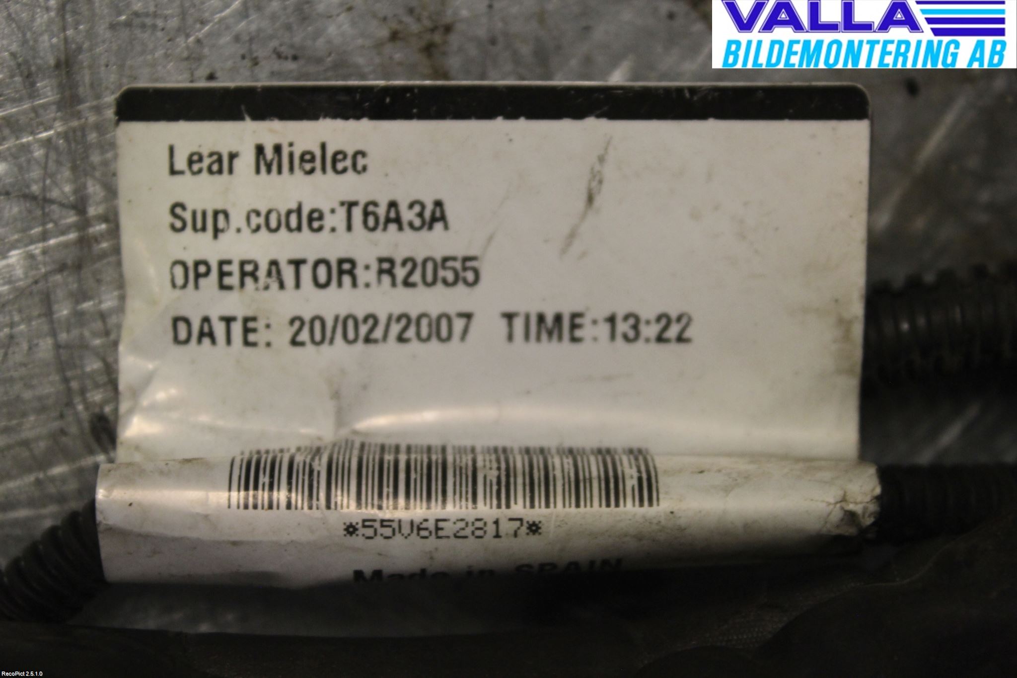 Volvo C30 07-10 Kabelhärva