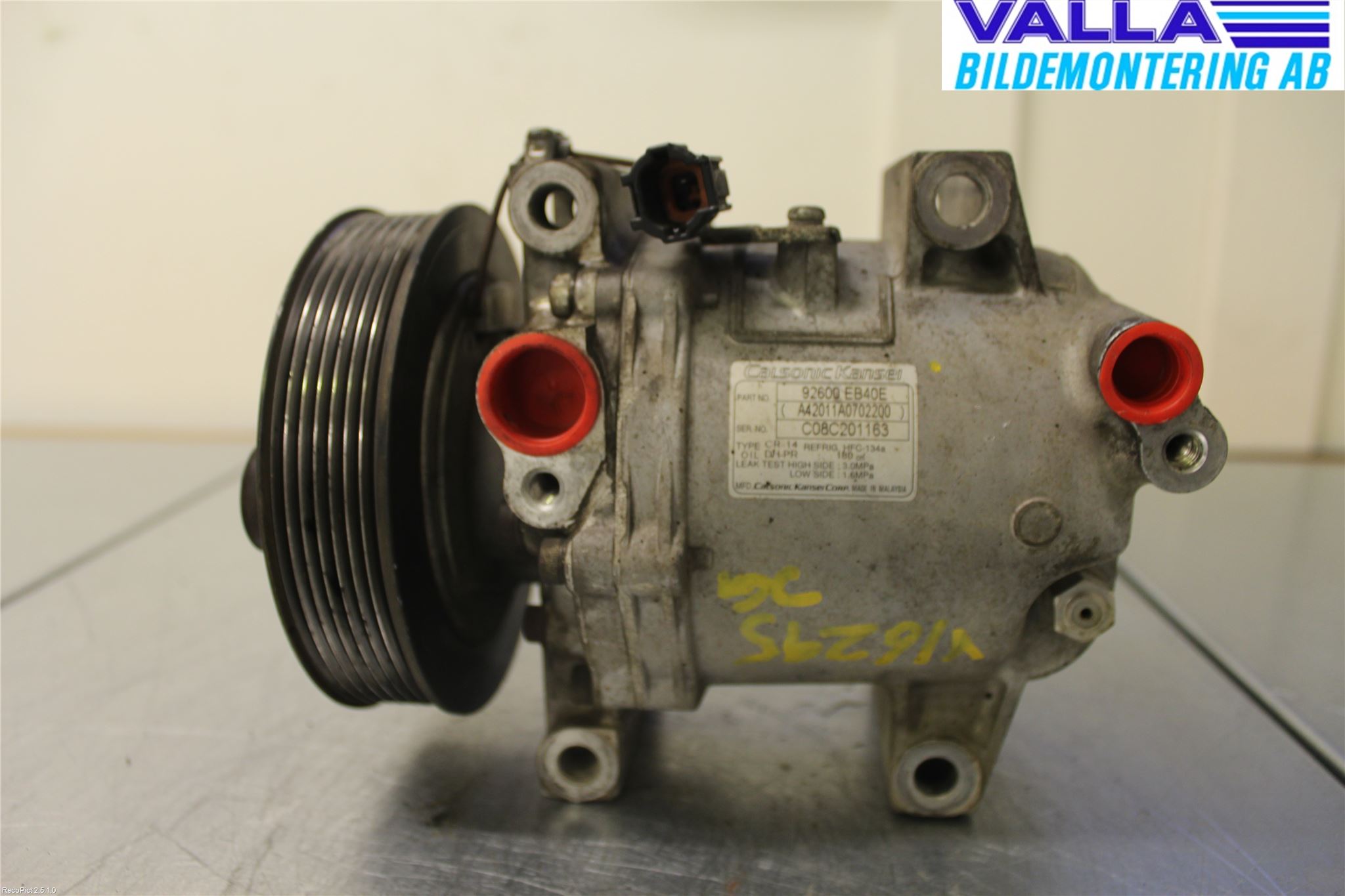 Nissan NAVARA 05-16 Ac Kompressor