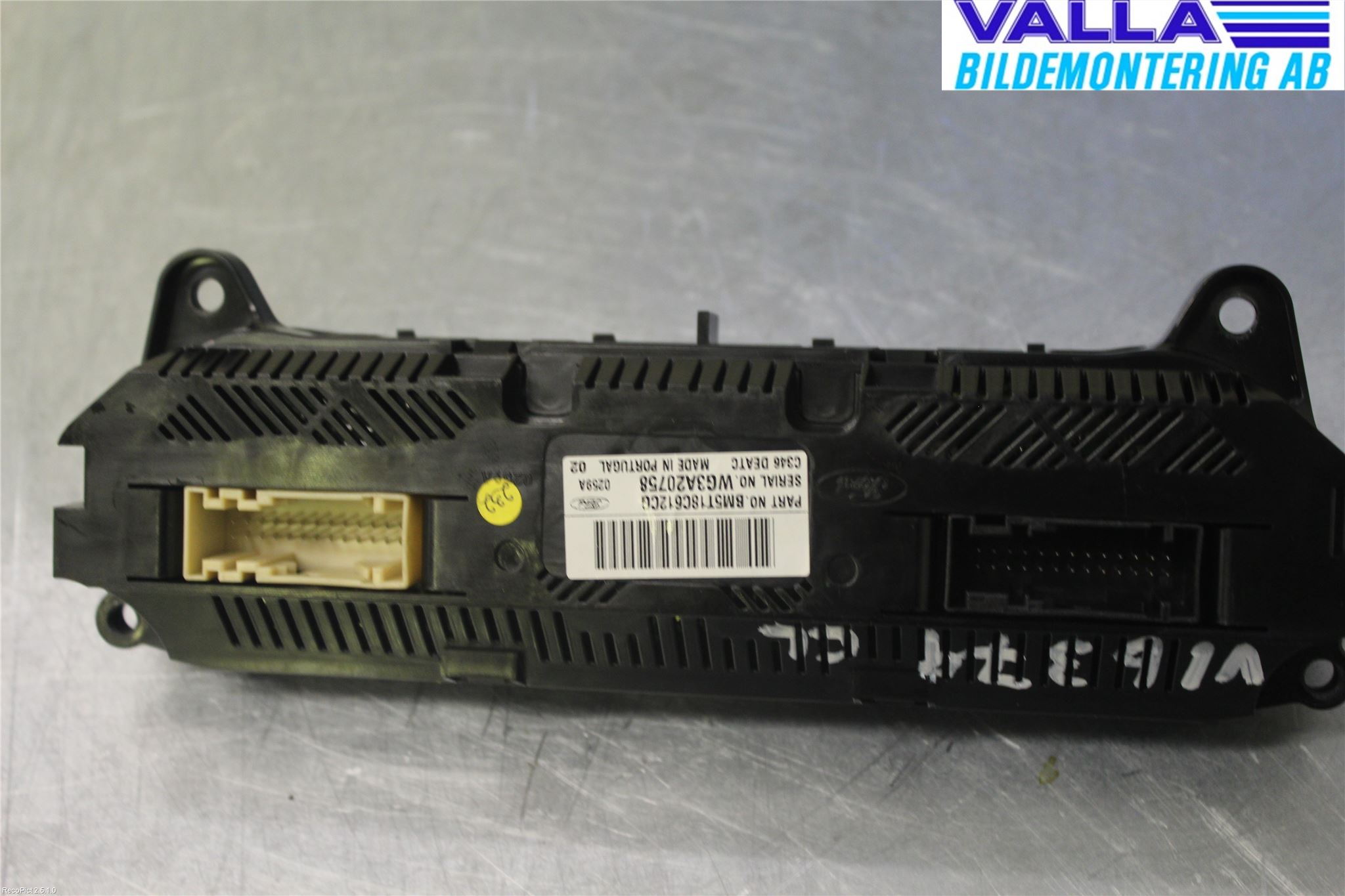 Ford FOCUS 11-14 Värmereglage