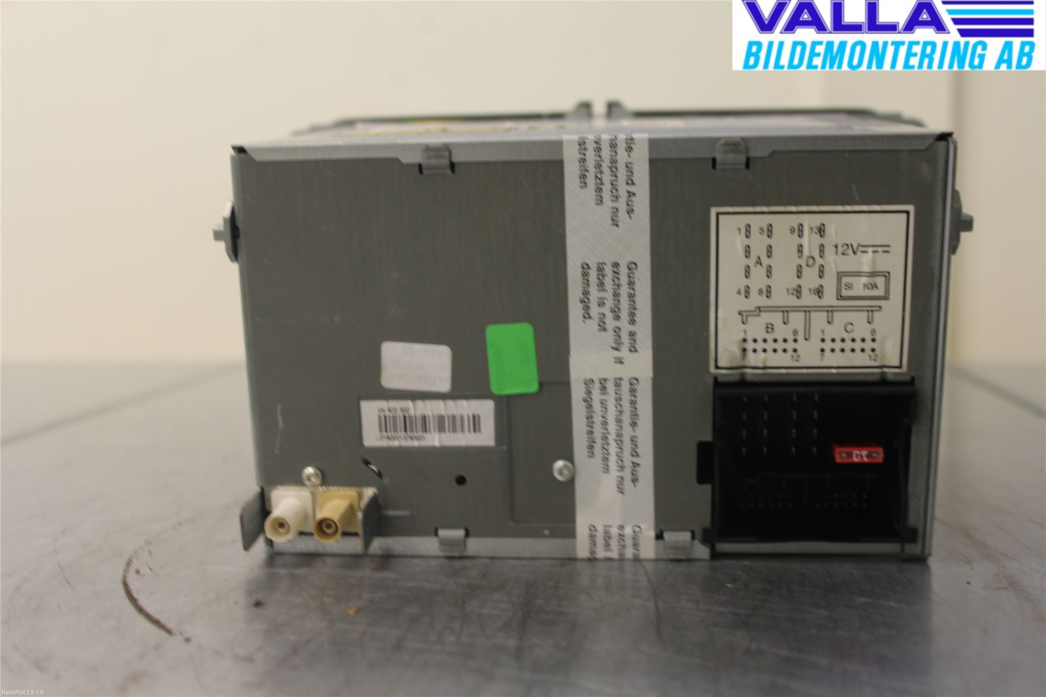 Volkswagen VW GOLF V 04-09 Cd Radio - Multimediapanel