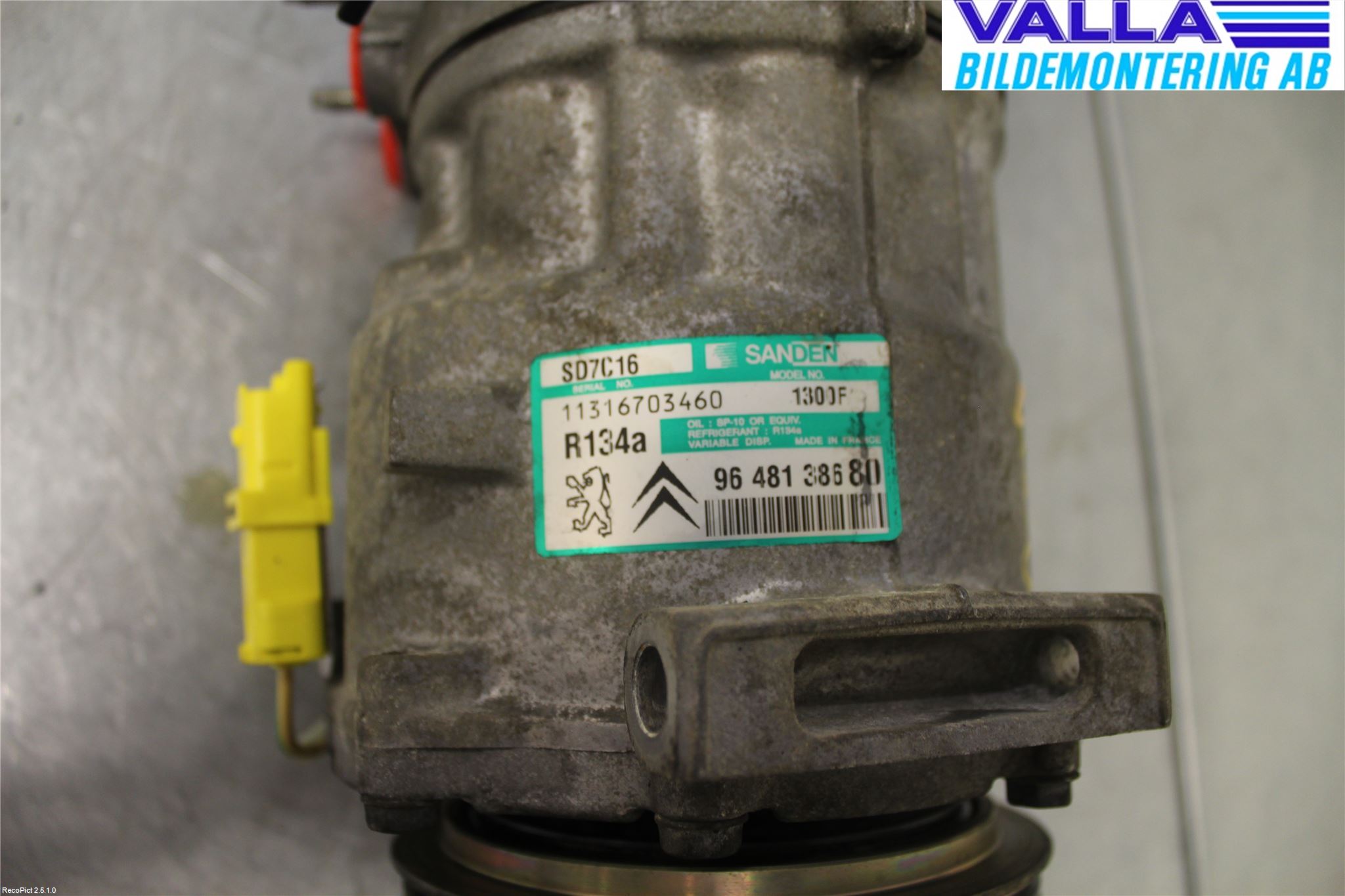 Peugeot 407 Ac Kompressor