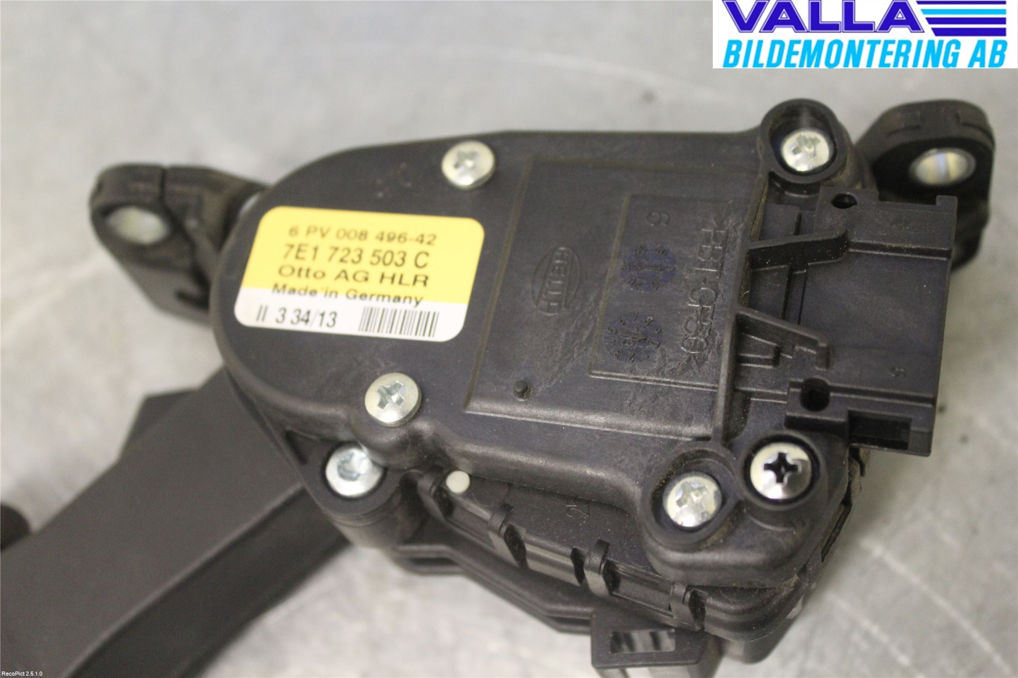Volkswagen VW TRANSP/CARAVELLE (T5) 04-15 Gaspedal