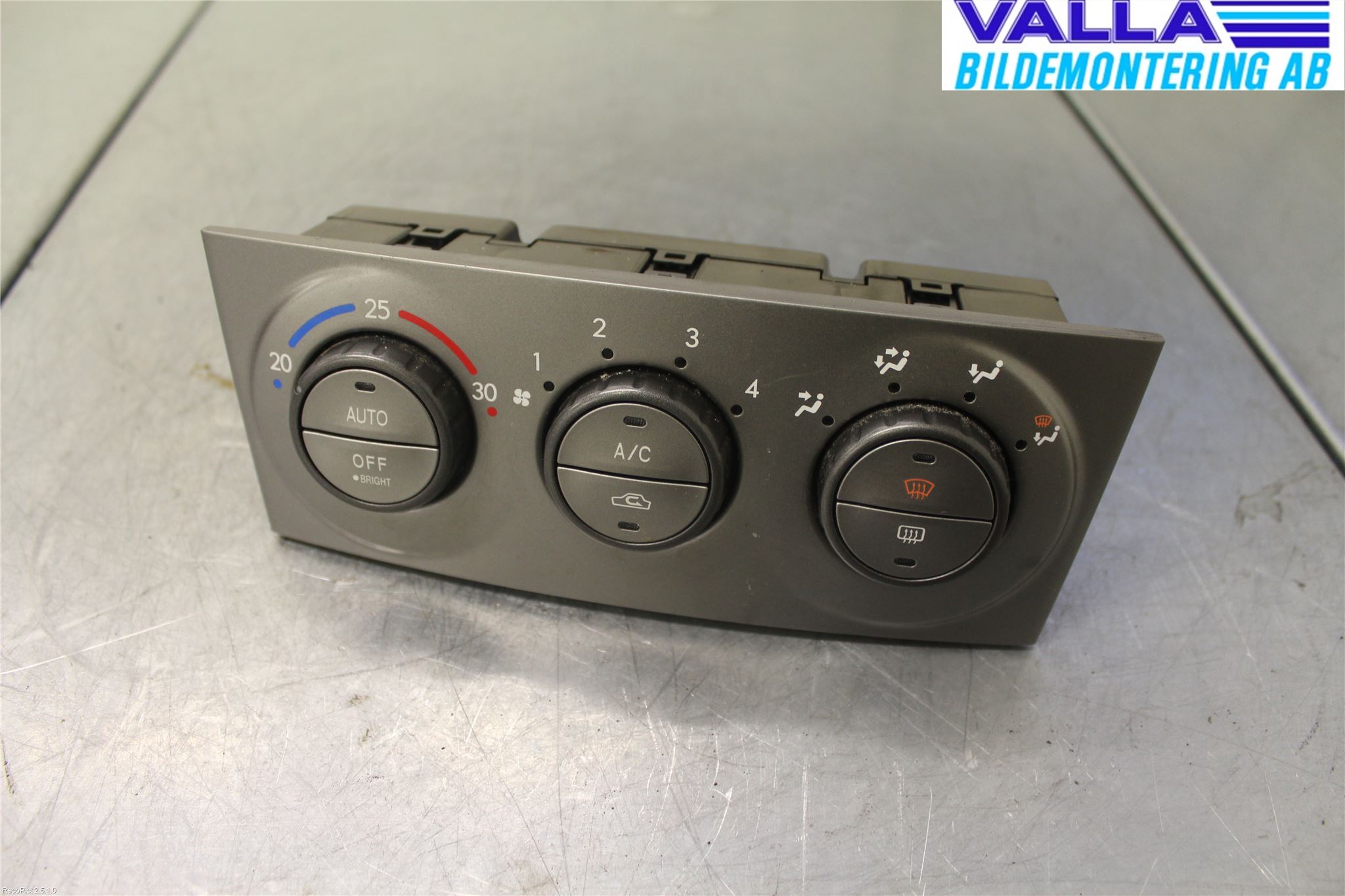 Subaru FORESTER SG 03-05 Värmereglage