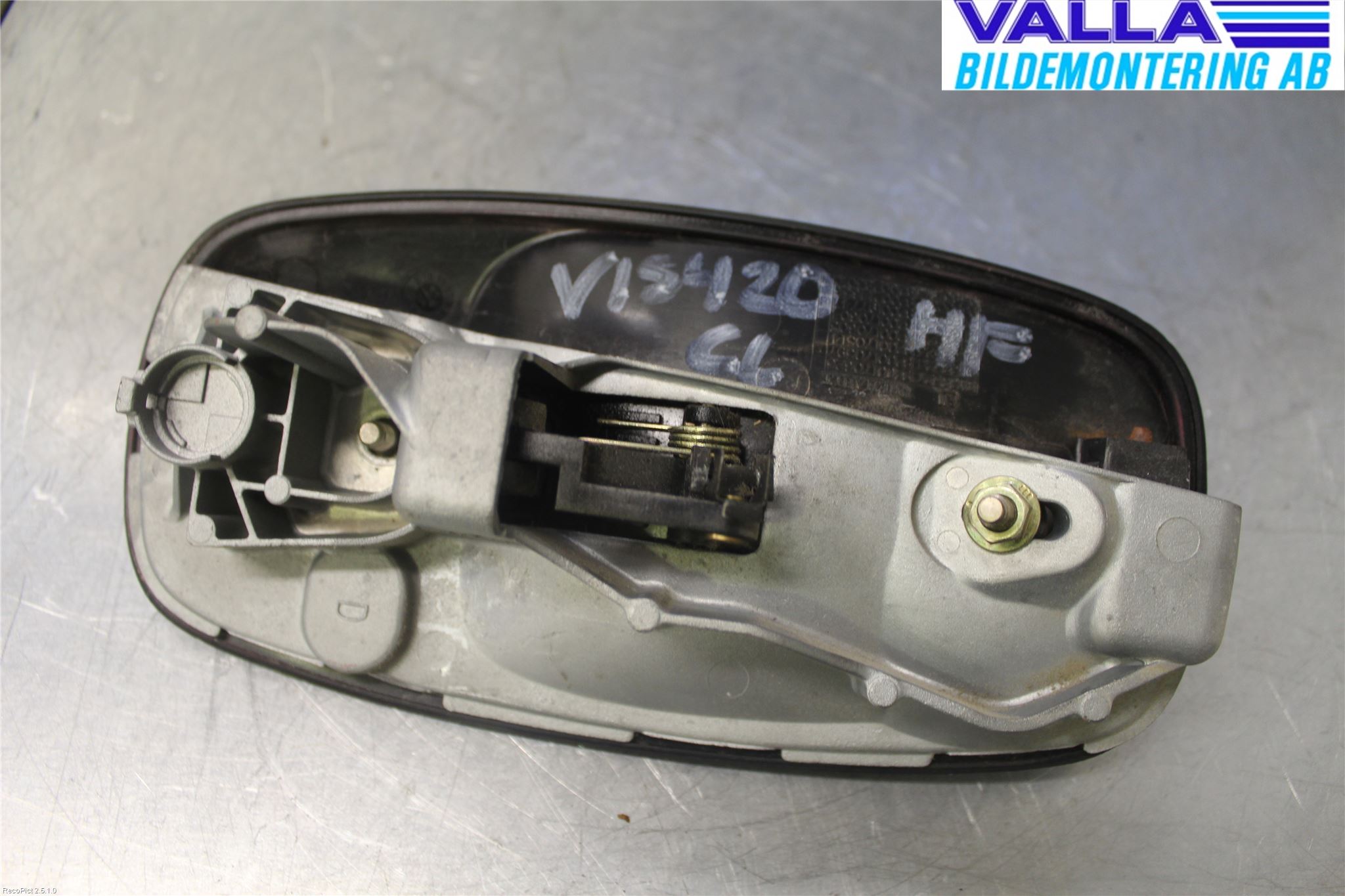 Opel VIVARO 01-14 Dörrhandtag Yttre Hö