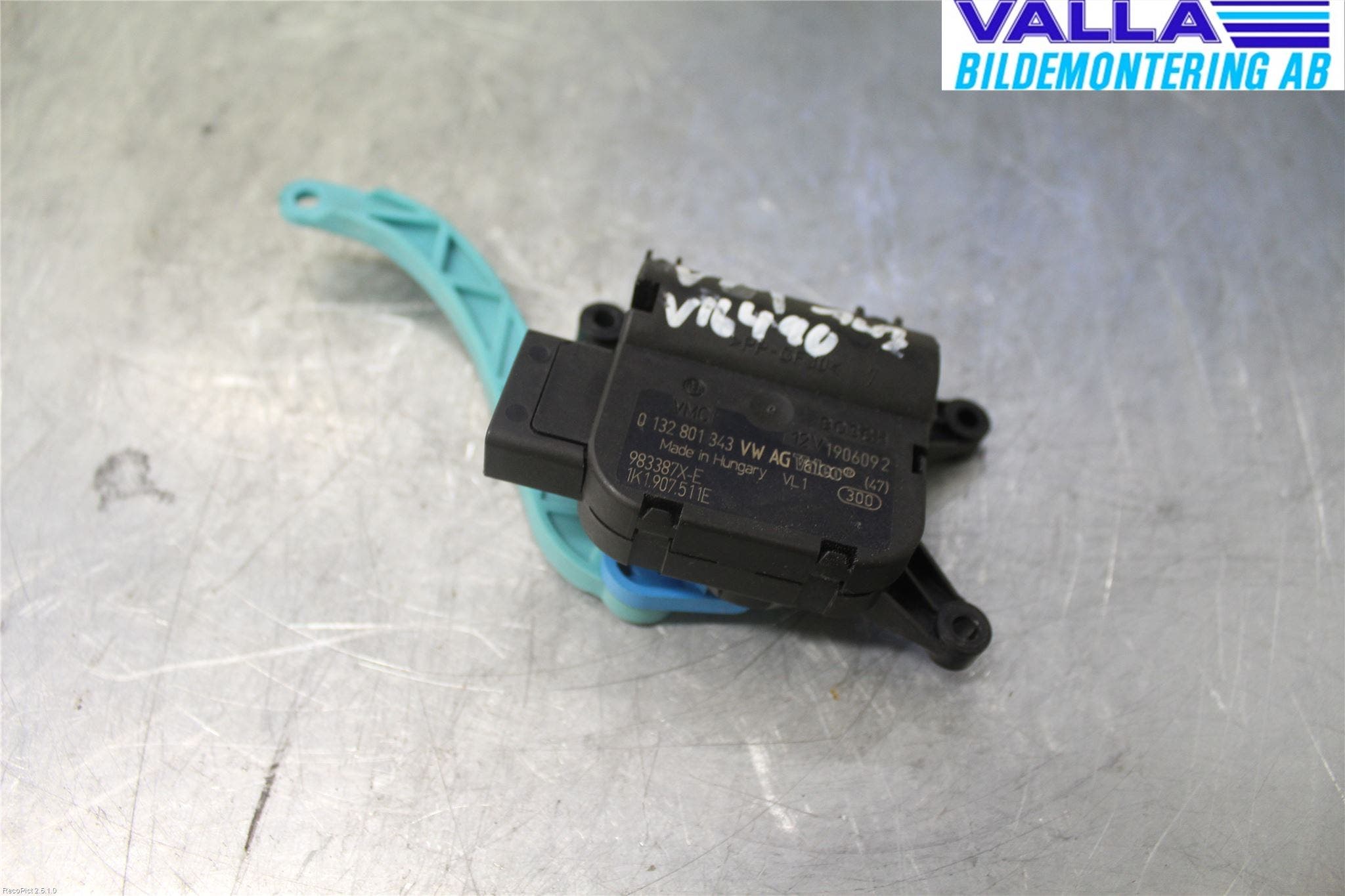 Volkswagen VW GOLF VI 09-13 Ac Reglermotor