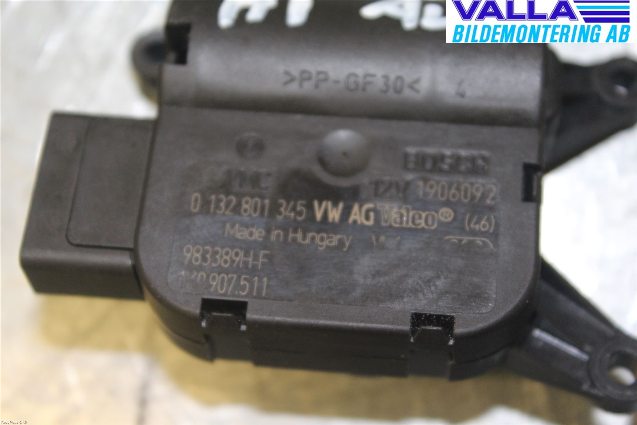 Volkswagen VW GOLF VI 09-13 Ac Reglermotor