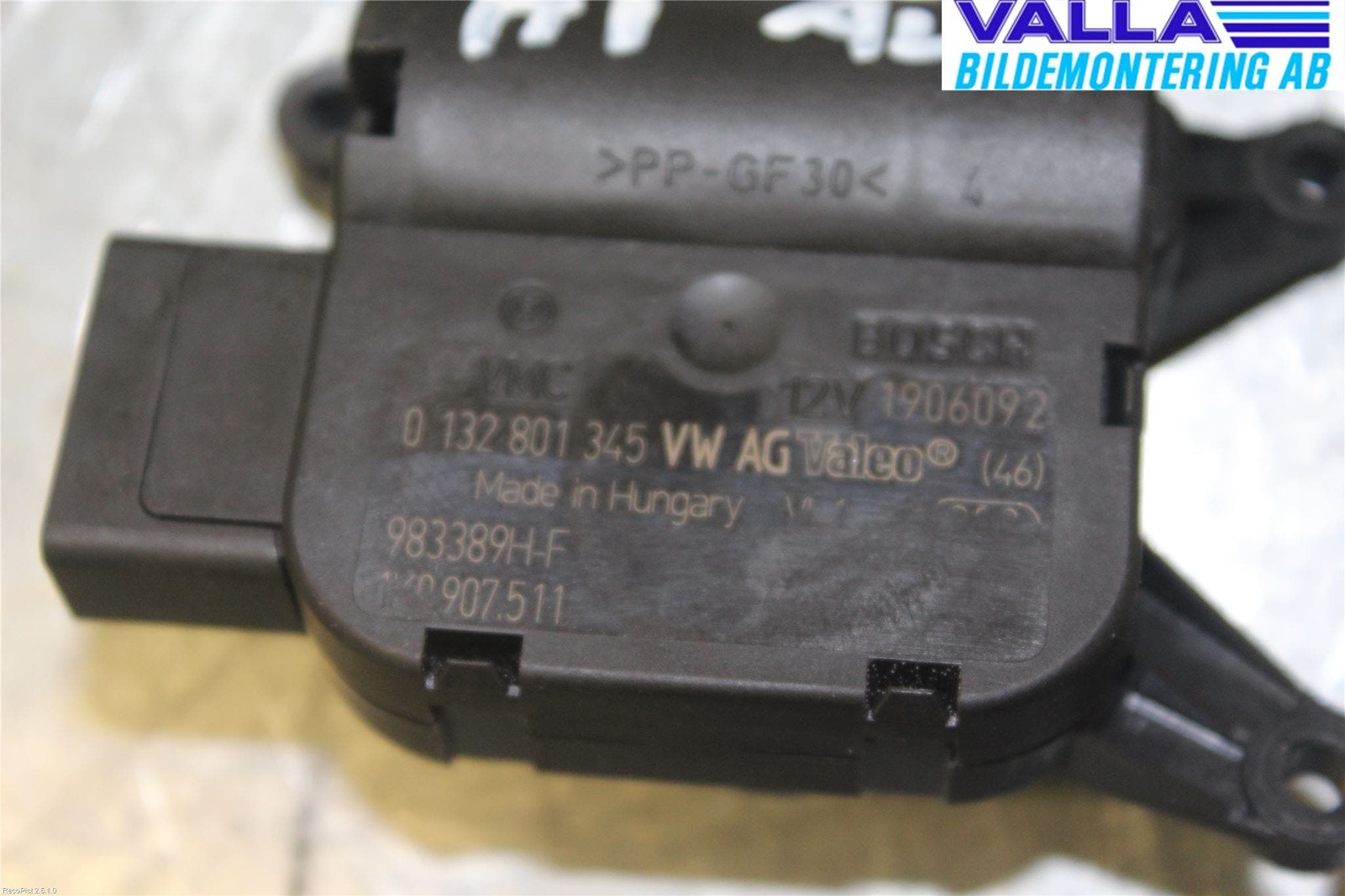 Volkswagen VW GOLF VI 09-13 Ac Reglermotor