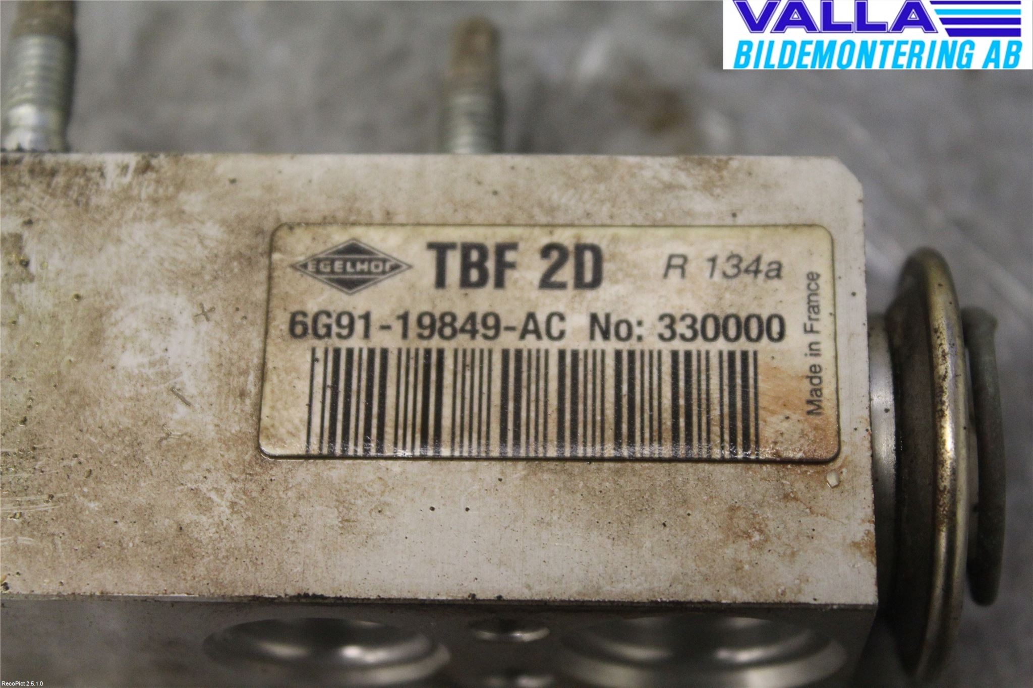 Ford MONDEO 07-15 Ac Expansionsventil