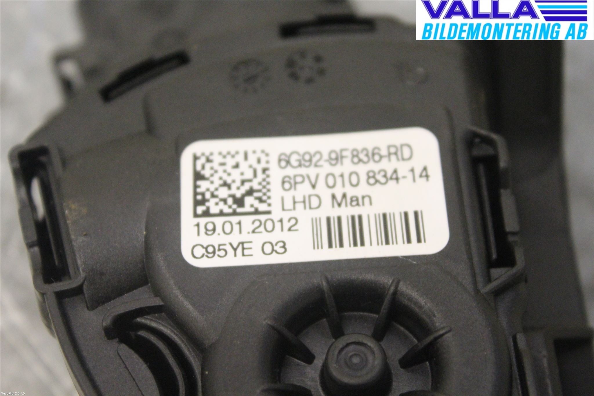 Ford MONDEO 07-15 Gaspedal