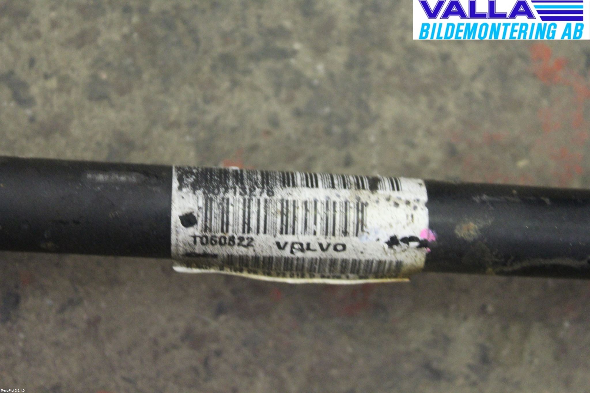 Volvo V70 05-08 Drivaxel Bak Vänster
