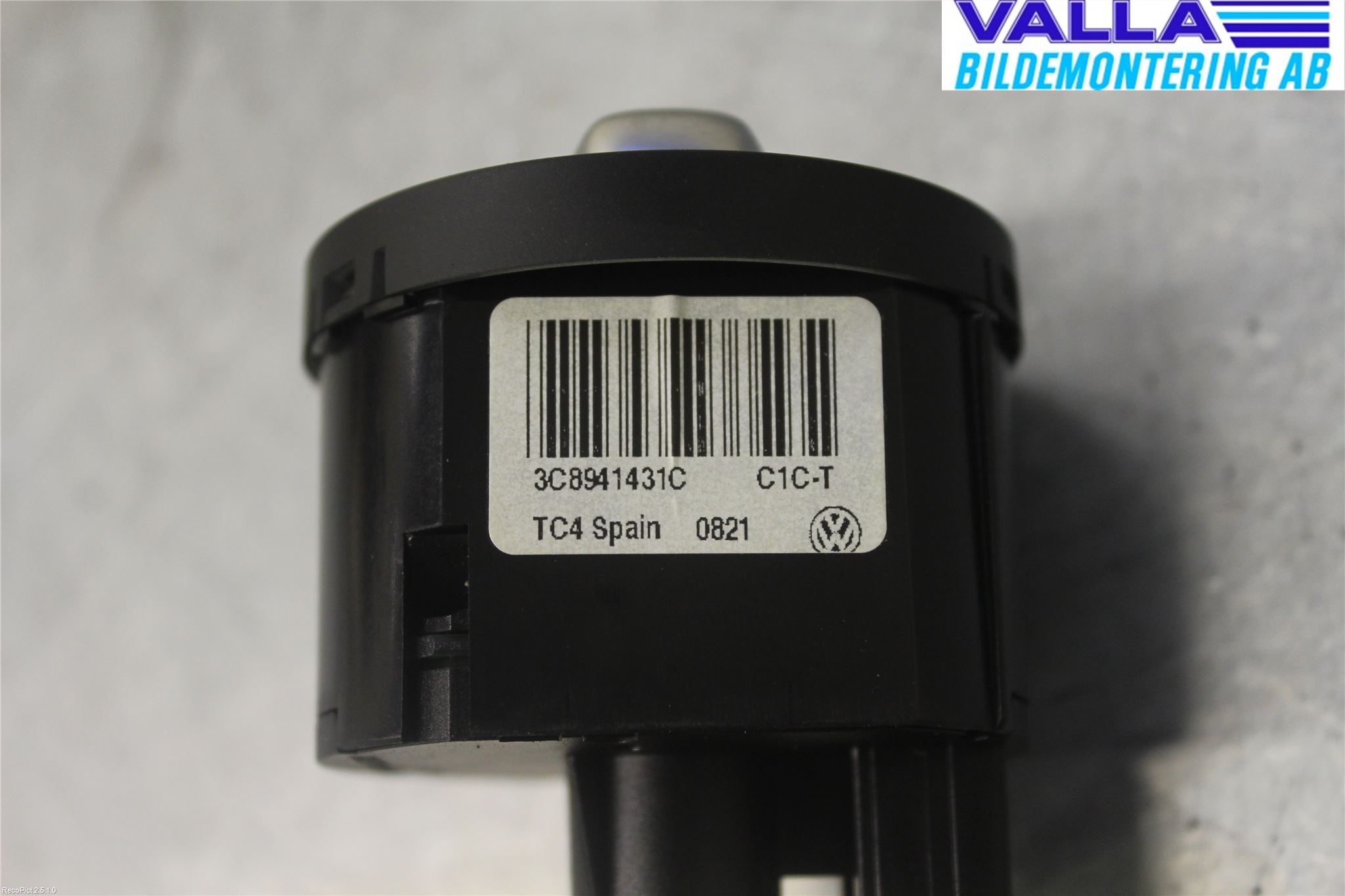 Volkswagen VW GOLF VI 09-13 Strömställare Ljus