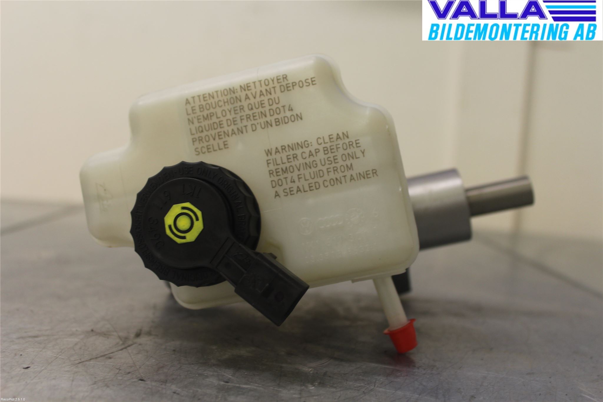 Volkswagen VW GOLF VI 09-13 Broms Huvudcylinder
