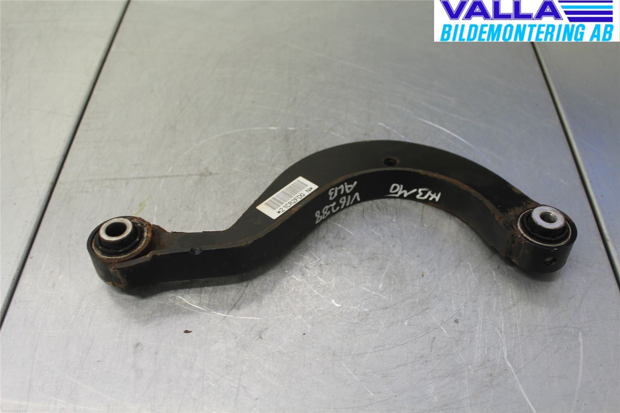 Volkswagen VW GOLF VI 09-13 Bärarm Bak Övre Höger