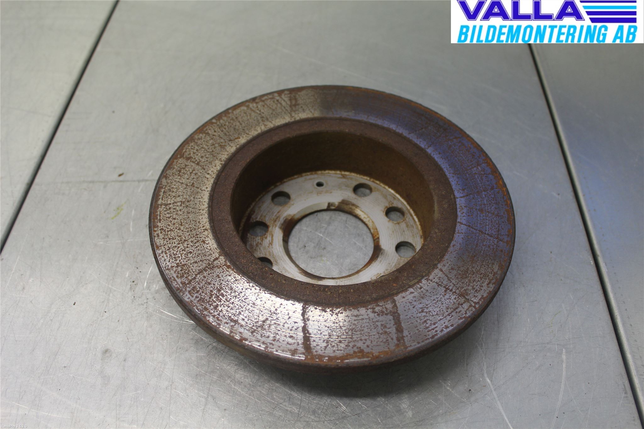 Volkswagen VW GOLF VI 09-13 Bromsskiva Bak
