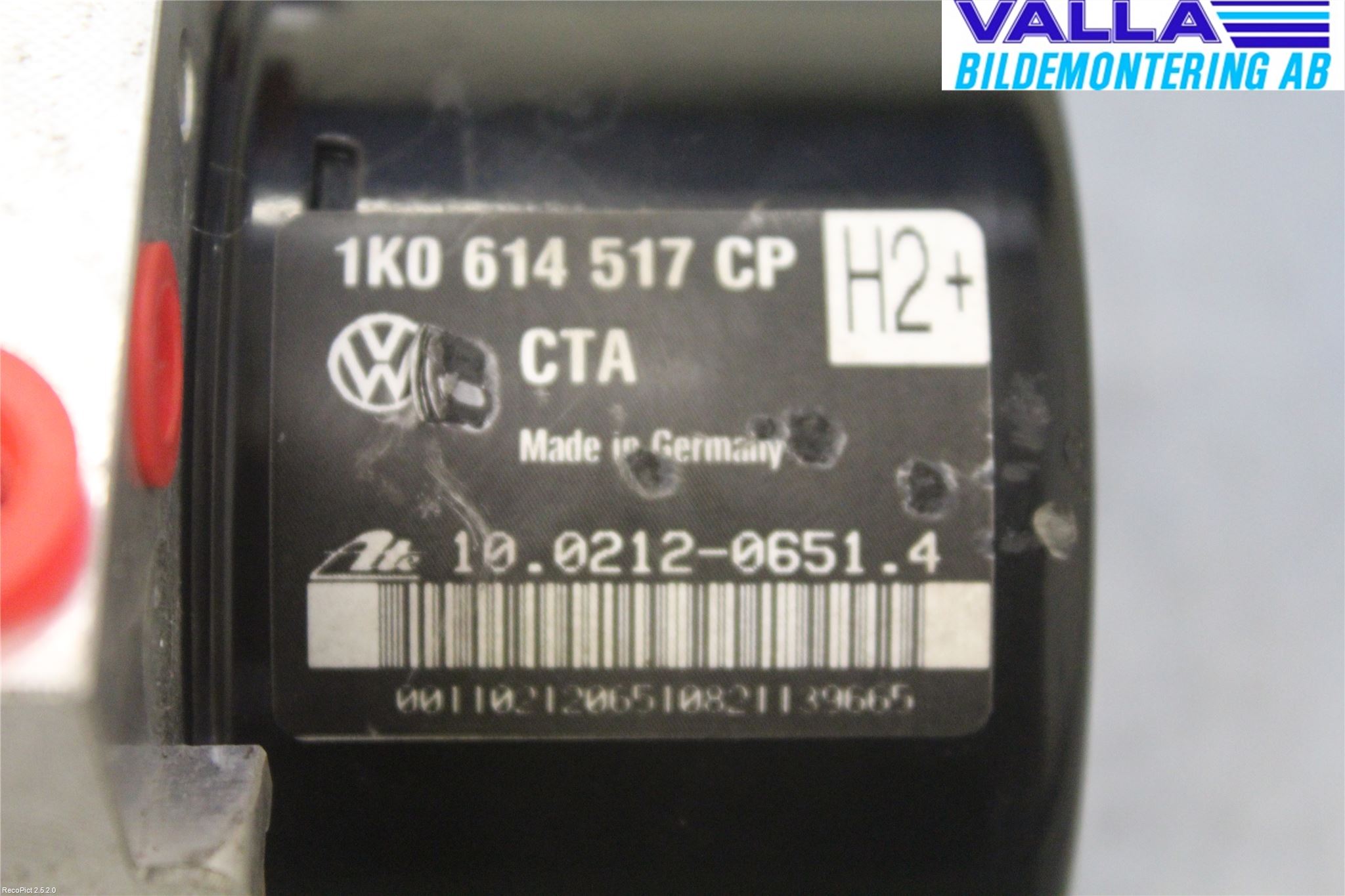 Volkswagen VW GOLF VI 09-13 Abs Hydraulaggregat