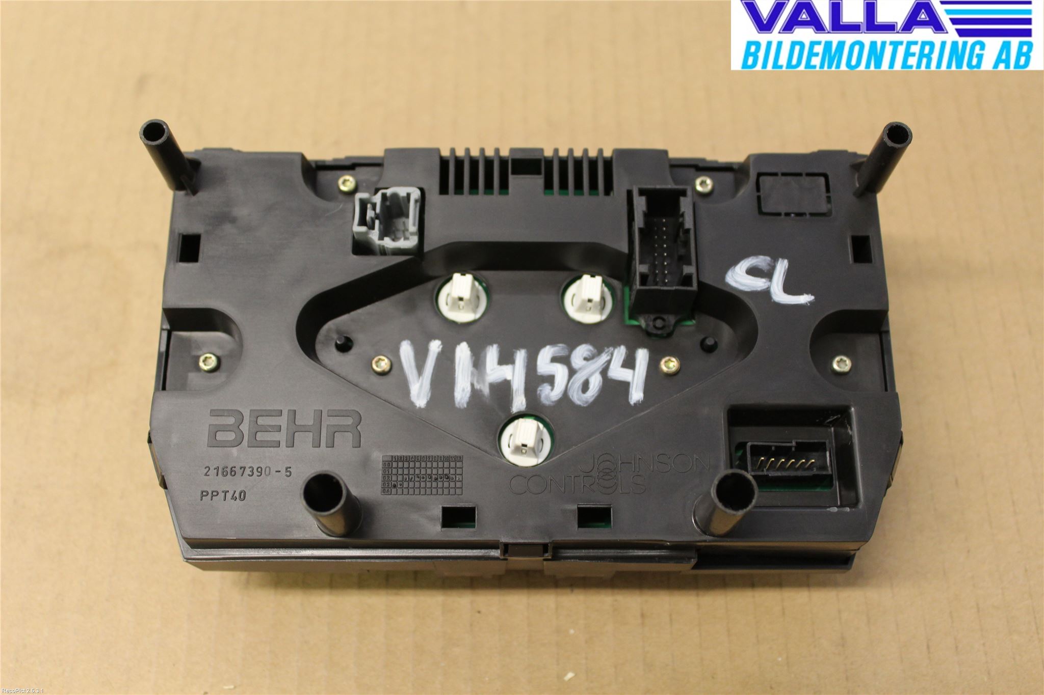 Peugeot 307     01-05 Ac Styrenhet Ac Manöveren